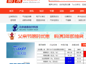 易展儀表展覽網(wǎng) 上海企業(yè)網(wǎng)站的專業(yè)性與用戶體驗深度點評
